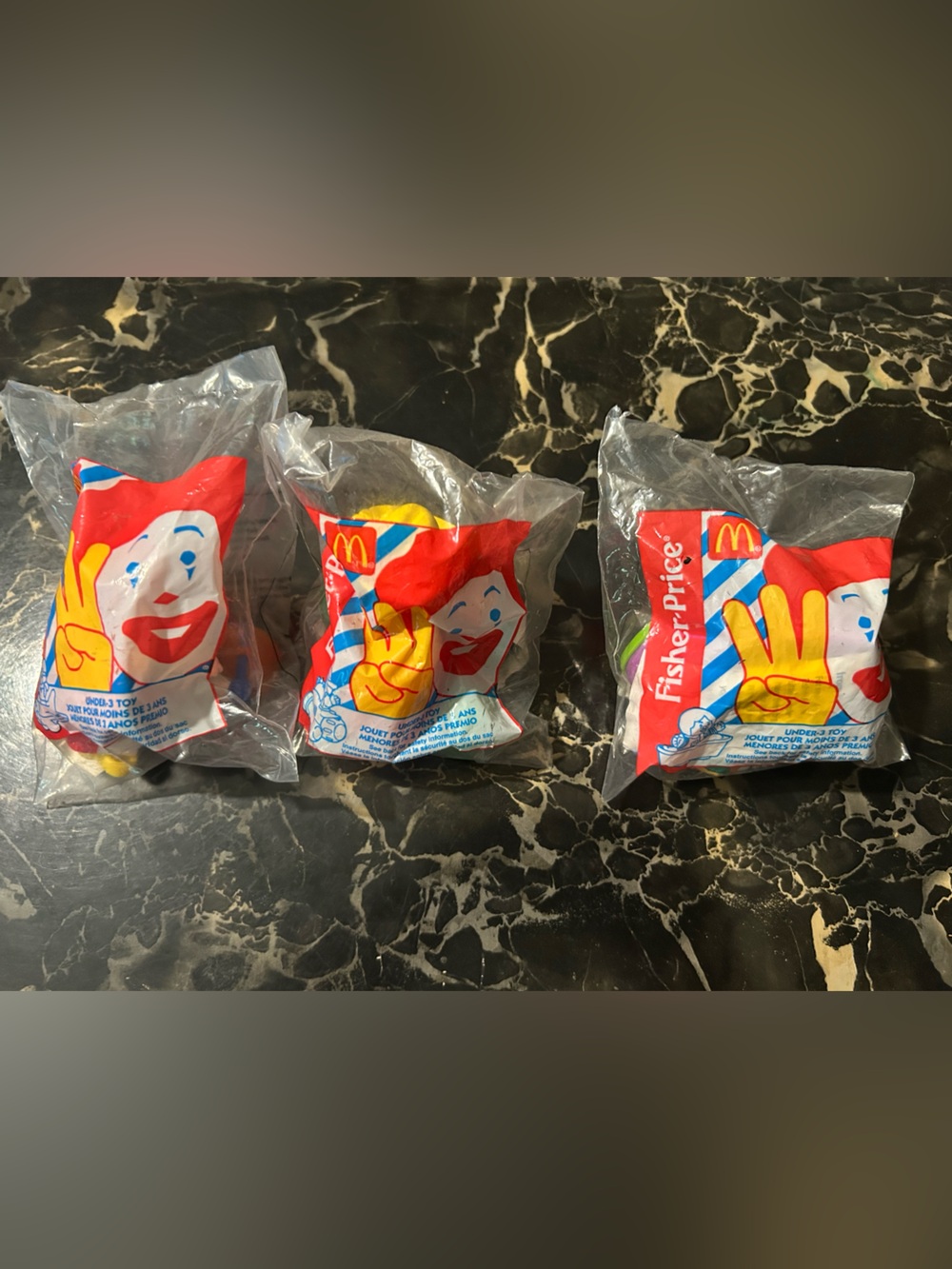 Vintage 1993 Fisher-Price Little People McDonald’s Ronald McDonald Kids Toy